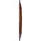 Ekena Millwork Traditional Medallion (Canopies up to 5 1/2"), 24 3/8"OD x 1 1/2"P, Burnished Mahogany Crackle CM24TRBMC - alternate 2
